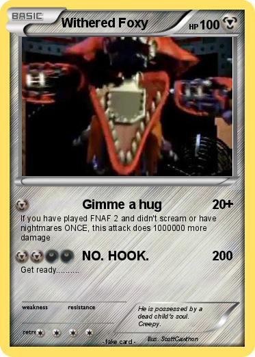 Pokemon Withered Foxy