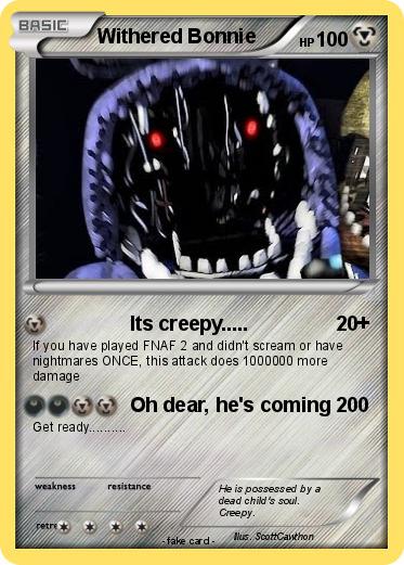 Pokemon Withered Bonnie