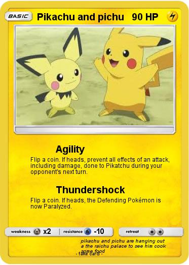 Pokemon Pikachu and pichu