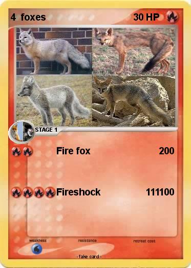 Pokemon 4  foxes