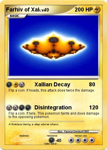 Pokemon Farhiv of Xal