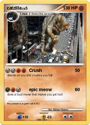 Pokemon catzilla