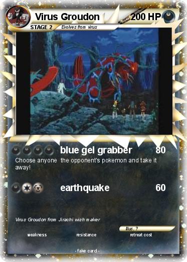 Pokemon Virus Groudon