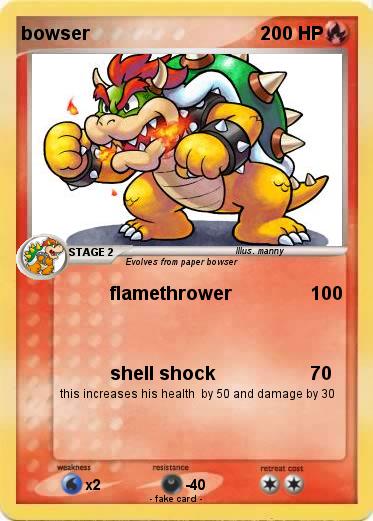Pokemon bowser