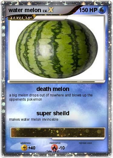 Pokemon water melon