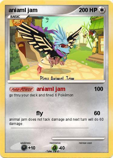 Pokemon aniaml jam