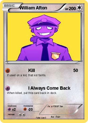 Pokemon William Afton