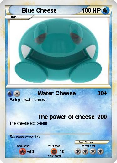 Pokemon Blue Cheese