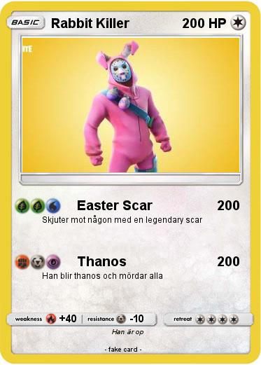 Pokemon Rabbit Killer