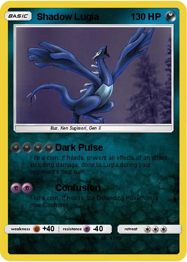 Pokemon Shadow Lugia