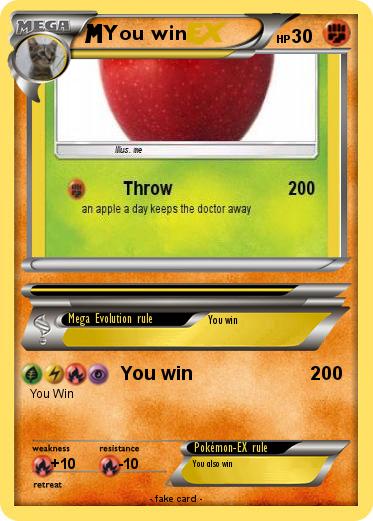 Pokemon You win