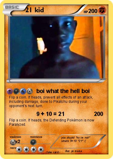 Pokemon 21 kid