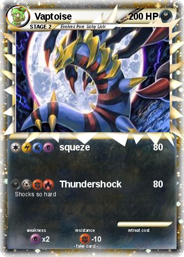 Pokemon Vaptoise