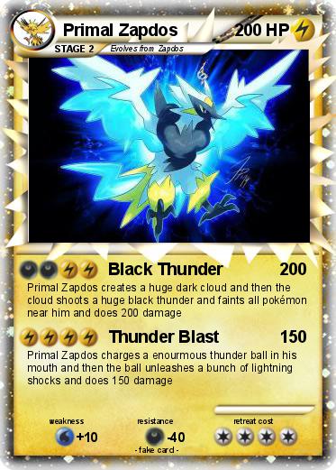 Pokemon Primal Zapdos