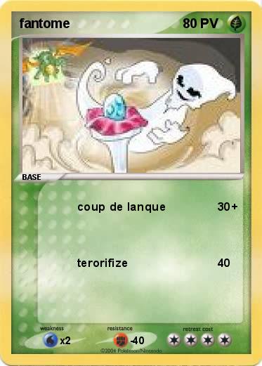 Pokemon fantome