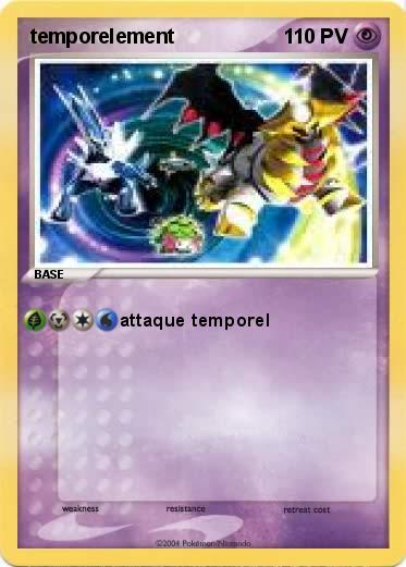 Pokemon temporelement