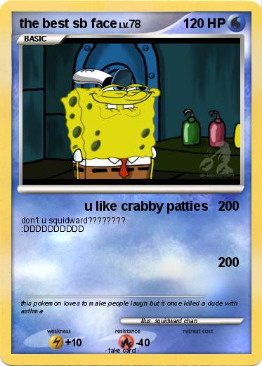 Pokemon the best sb face