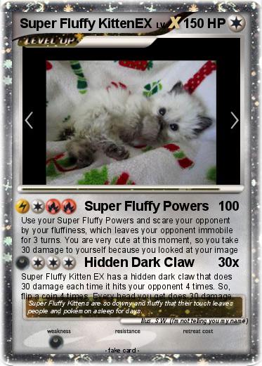 Pokemon Super Fluffy KittenEX