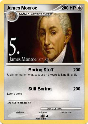 Pokemon James Monroe