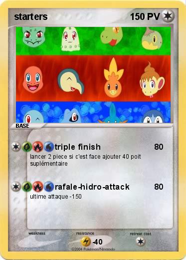 Pokemon starters