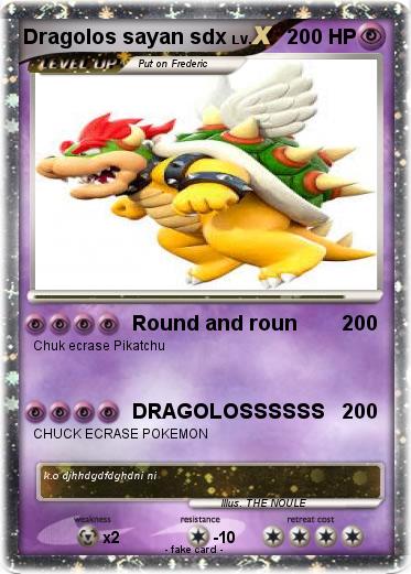 Pokemon Dragolos sayan sdx