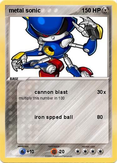 Pokemon metal sonic      