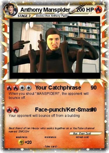 Pokemon Anthony Manspider