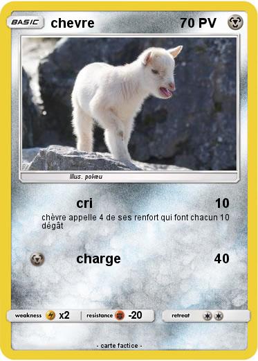 Pokemon chevre