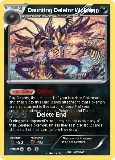 Pokemon Daunting Deletor Woksis
