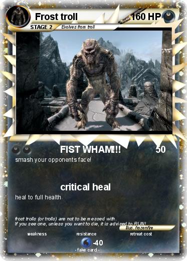 Pokemon Frost troll