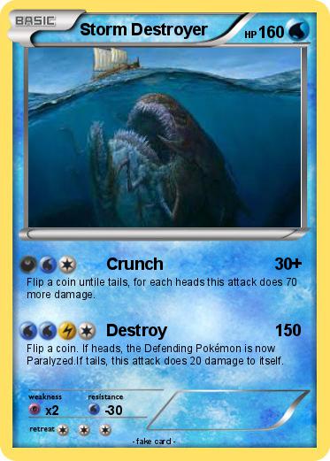 Pokemon Storm Destroyer