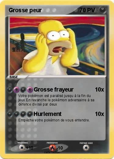 Pokemon Grosse peur