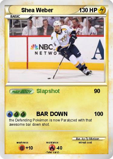 Pokemon Shea Weber