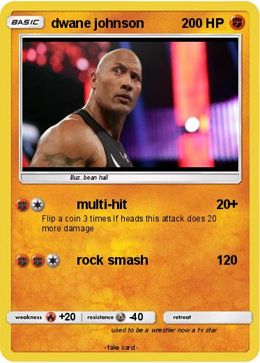 Pokemon dwane johnson
