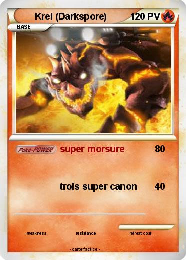 Pokemon Krel (Darkspore)