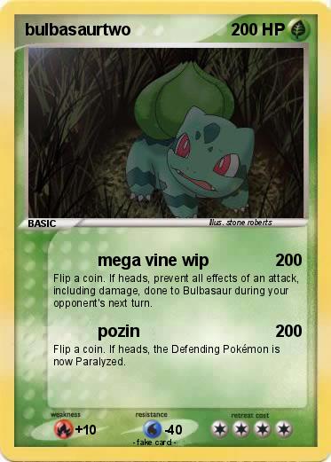 Pokemon bulbasaurtwo