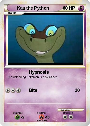 Pokemon Kaa the Python