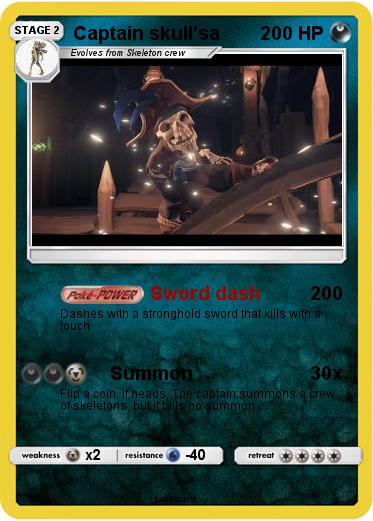 Pokemon Captain skull'sa