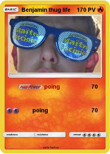 Pokemon Benjamin thug life