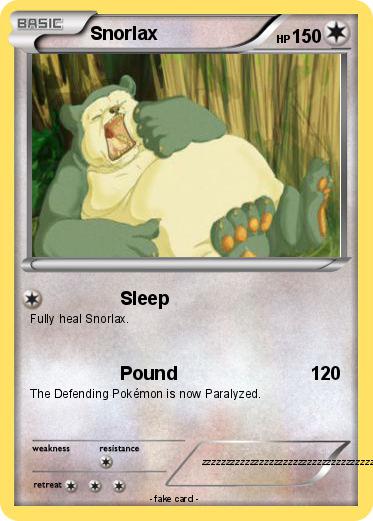 Pokemon Snorlax