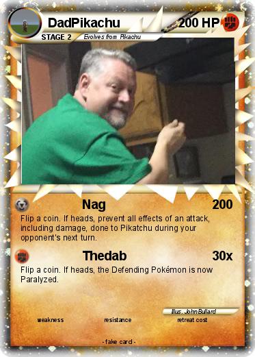 Pokemon DadPikachu