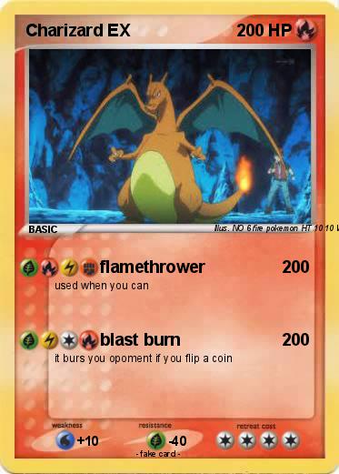 Pokemon Charizard EX