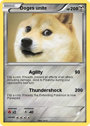 Pokemon Doges unite