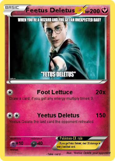 Pokemon Feetus Deletus