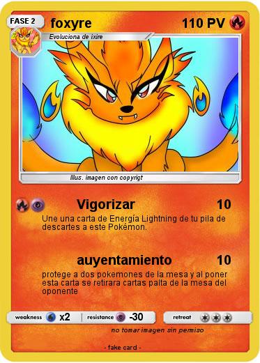Pokemon foxyre