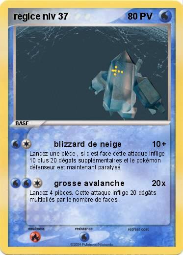 Pokemon regice niv 37