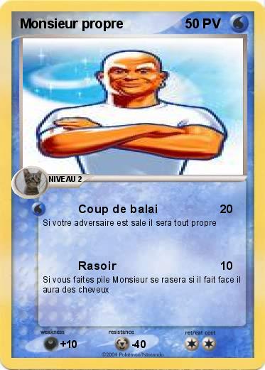 Pokemon Monsieur propre