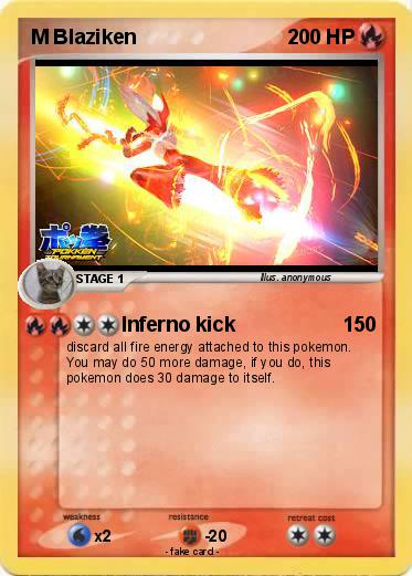 Pokemon M Blaziken