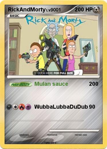 Pokemon RickAndMorty