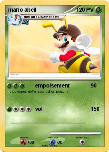 Pokemon mario abeil